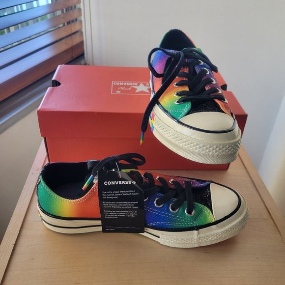 Converse Shoes - BRAND NEW Converse Chuck Taylor Pride Rainbow Sneakers - (Size 5 1/2)